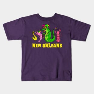 Mardi Gras New Orleans Kids T-Shirt